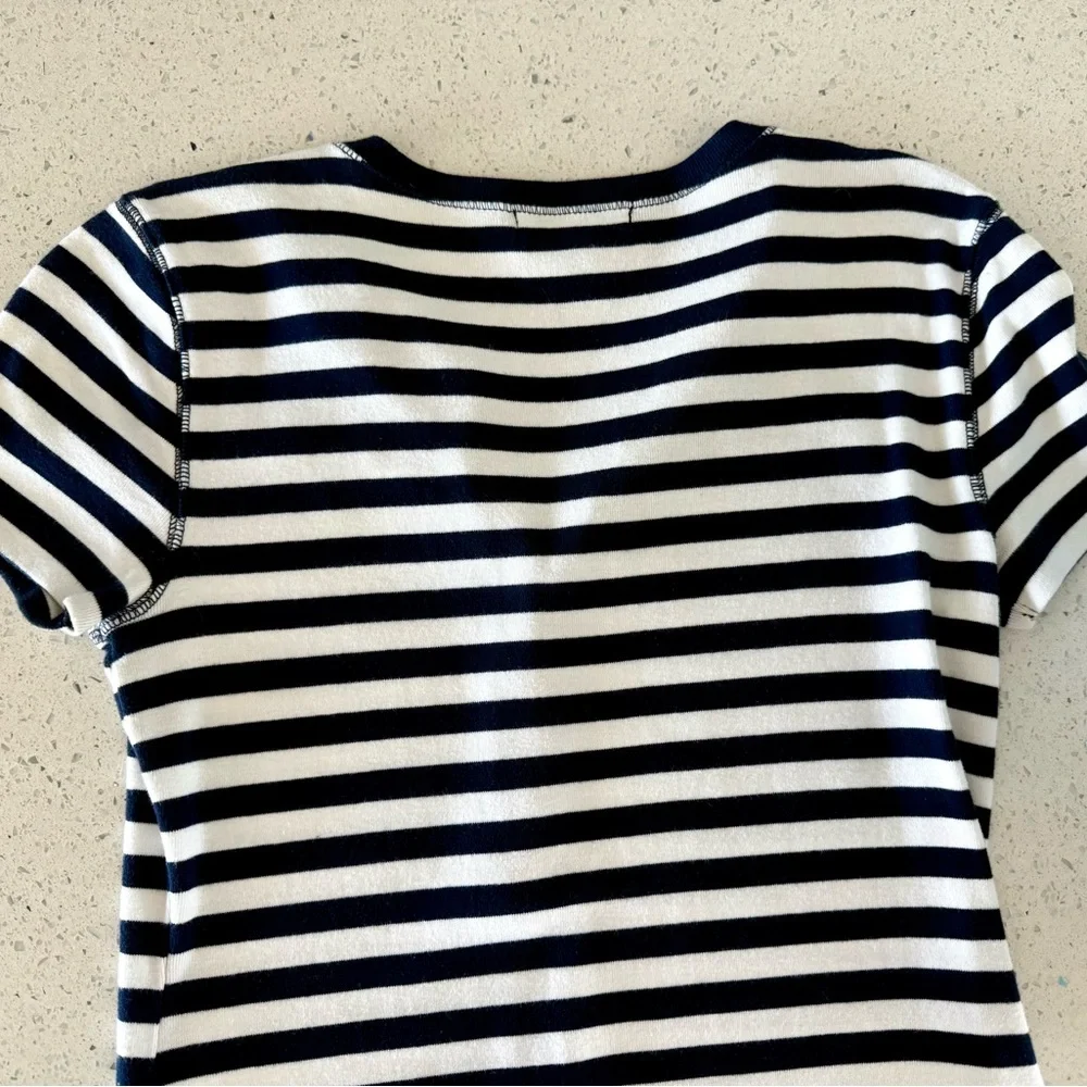Chaps Nautical Stripe Dress - Picture 5 of 5